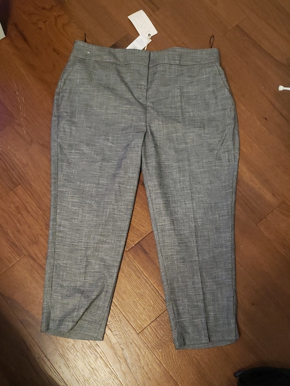 next Gray Cropped Tailored Ankle Pants